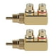 thumbnail image 3 of Adaptador RCA, 2PCS AV Splitter Plug RCA Maleto Hembra Conector AV Diseñado con precisión, 3 of 8