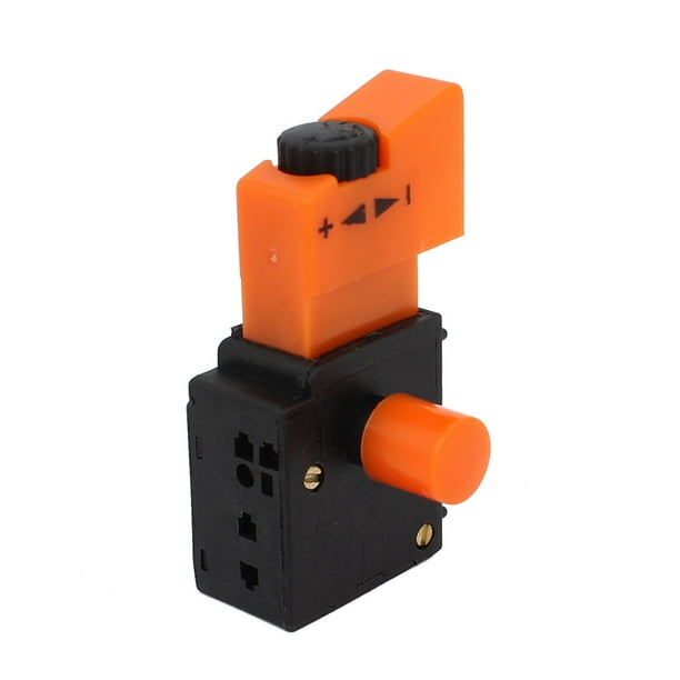 FA24/1BEK AC 250V 6A 5E4 SPST Lock on Power Tool Trigger Button Switch