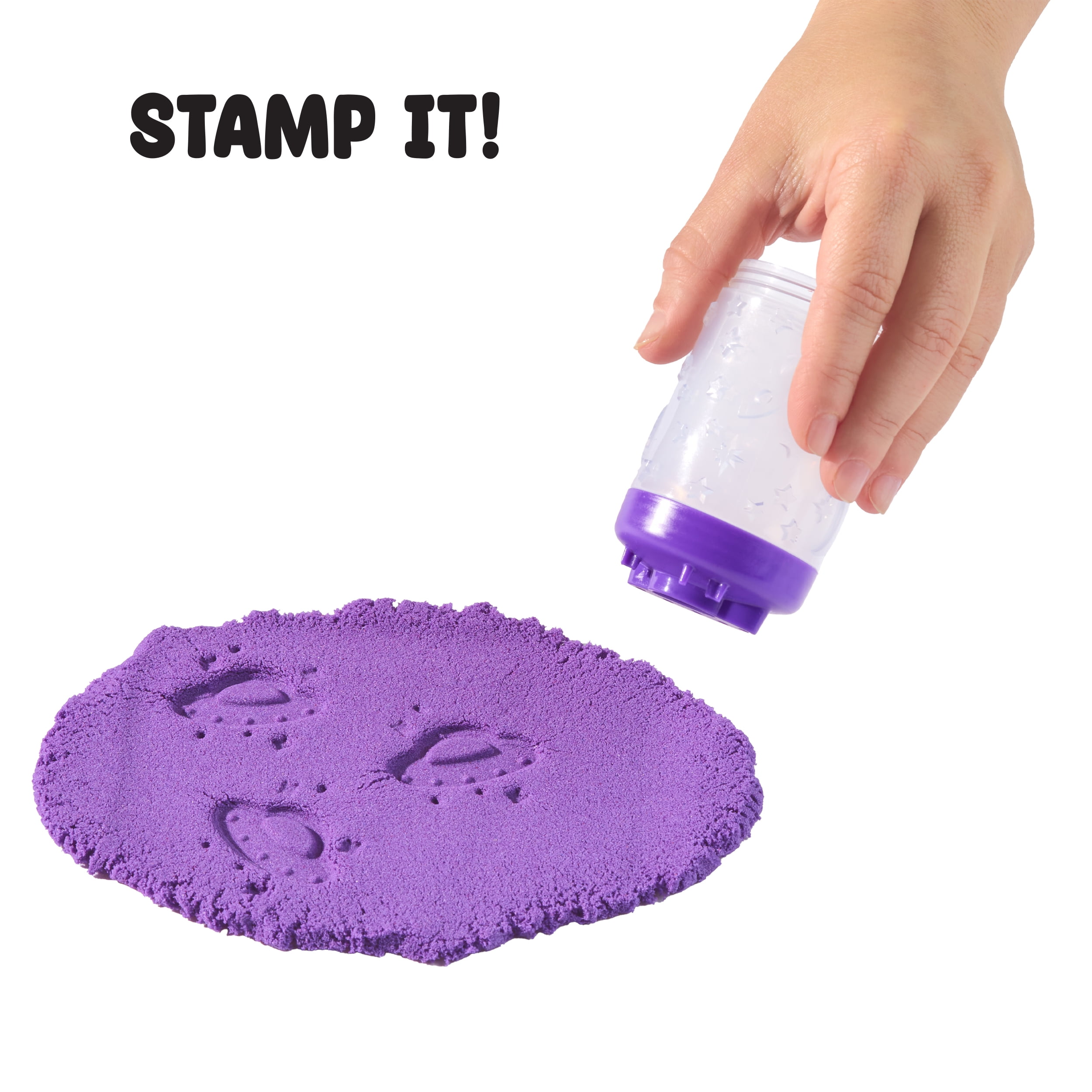 Wonder Factory Never Dry Single Sand – Purple - Never Dries Out and Gluten Free - Styles May Vary