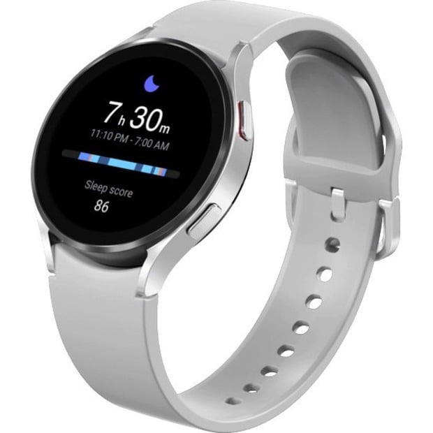 Samsung Galaxy Watch4, 44mm, Silver, LTE - Walmart.com