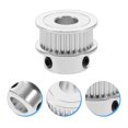 thumbnail image 3 of 3pcs Idler Pulley 30 Teeth Timing Belt Idler Pulley Synchronous Wheel Pulley, 3 of 8