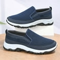 thumbnail image 4 of Mepaouo Men's Slip on Hiking Shoes Outdoor Athletic Walking Sneakers Arch Support Orthopedic Moccasins, 4 of 6