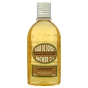Almond Cleansing & Softening Shower Oil by Loccitane for Unisex - 8.4 oz Shower Oil