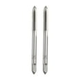 2Pcs for M3 Hss Screw Tap Drill Bit Set Straight Flute Plug Tap Hand
