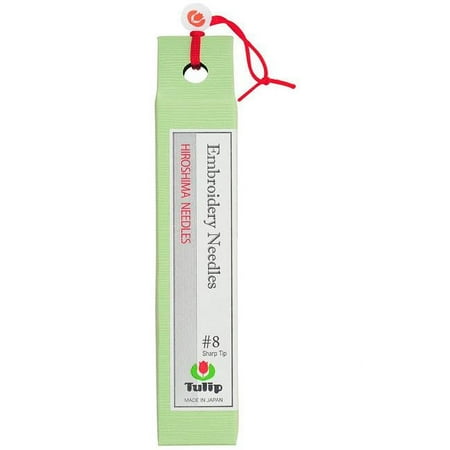 UPC: 0846550012748 | Tulip Embroidery Needles – Size 8 (8-Pack) by Sewline