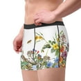 thumbnail image 4 of Bingfone Herbs And Wildflowers Men'S Underwear - Casual Stretch Boxer Briefs-X-Large, 4 of 9