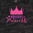 thumbnail image 4 of Inktastic Birthday Princess, Crown, Stars - Pink Purple Girls Baby Bodysuit, 4 of 5