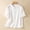 White, variant on Cottagecore Aesthetic Womens Peasant Blouse Vintage Floral Embroidery Long Sleeve Button Up Shirts Organic Cotton Blend Lagenlook Tunic Tops, Blue,L