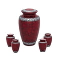 thumbnail image 4 of Urnsdirect2u Middleton Royal Red Adult Urn with Four Tokens, 232 cubic inches, 4 of 4