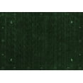 thumbnail image 1 of Ahgly Company Indoor Rectangle Abstract Emerald Green Contemporary Area Rugs, 2' x 4', 1 of 4