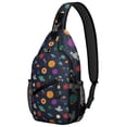 thumbnail image 1 of Sac à Bandoulière Imprimé Galaxy - Sac à Dos d'Épaule Durable pour Randonnée et Vélo - Spacieux et Confortable, 1 of 5