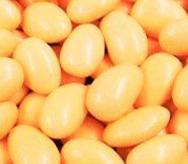 Peach Jordan Almonds by Its Delish, 3 LBS Bulk  Sugared Almond Nut with Sweet Hard Candy Coating - Bulk Wedding Favors, Bridal and Baby Showers, Party Buffets - USA Made, Vegan & Kosher