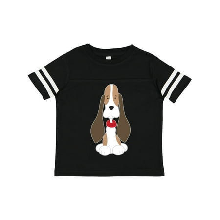 

Inktastic Basset Hound with Floppy Ears Gift Toddler Boy or Toddler Girl T-Shirt