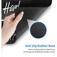 thumbnail image 5 of Extended Gaming Mouse Pad 31.5×11.8 inch XL with Stitched Edges Extended Waterproof Desk Pads Non-Slip Rubber Base Large Keyboard Mat Computer Game Mousepad for Work/Office/Home-Stay Positive, 5 of 6