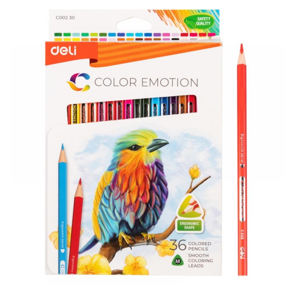 36 Counts Colored Pencils for Adult Coloring Books, Soft Core