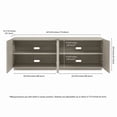 thumbnail image 2 of Tyler Rectangular Fluted TV Stand for TV's up to 78" in Alder White, 2 of 9
