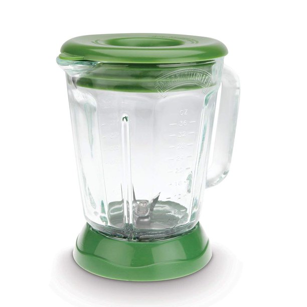 Margaritaville AD3900 Glass Jar W/lid, Paradise Green