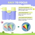 thumbnail image 3 of Ozark Trail Binoculars 6X21 for Kids Shockproof Toys Gifts for Age 6-12 Years Old Boys Girls Bird Watching Outside Play Hiking Camping Educational Learning, 3 of 6