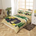 thumbnail image 3 of Maxcorners Housse de Couette Remorque de Camping pour Décoration Rv, Arbre de Jungle Fleurs Jaunes, 3 of 3
