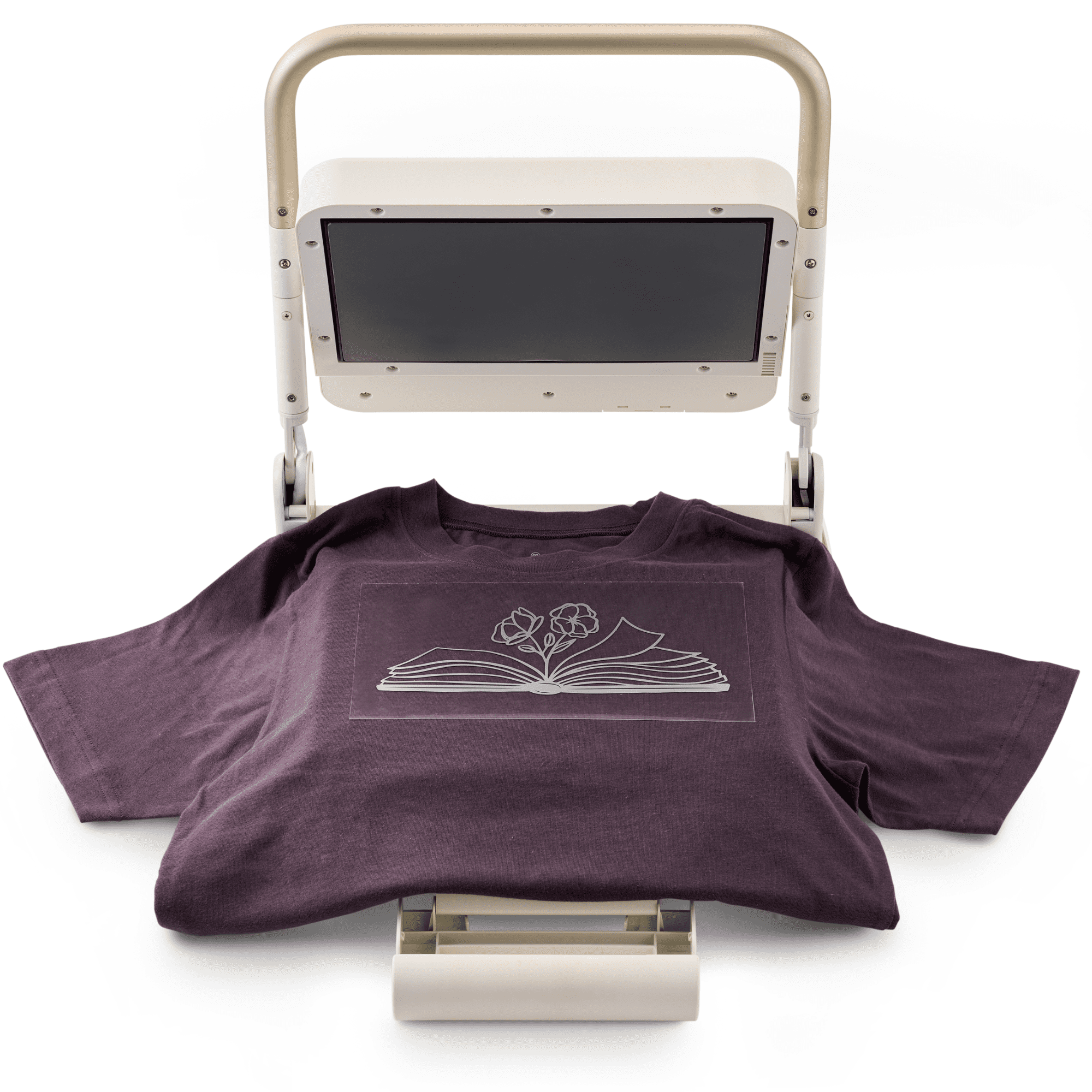 Silhouette Cloche Heat Press Machine with Petite Press Attachment - 10"x 6" - Milky White