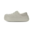 thumbnail image 4 of FOAMWALK Boys' Clogs - Comfy Fur Lined Clog, Indoor and Outdoor Clogs for Toddler/boys, Gray, 11-12, 4 of 5