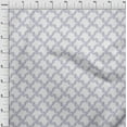 thumbnail image 4 of oneOone Polyester Spandex White Fabric Asian Block Diy Clothing Quilting Fabric Print Fabric By Yard 56 Inch Wide, 4 of 4
