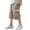Khaki, variant on Fancifize Boys' Cargo Shorts 4-Pocket (4-14Y) - Lightweight Utility Shorts with Drawstring Durable Outdoor Play