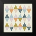 thumbnail image 2 of Barnes, Victoria 12x12 Black Modern Framed Museum Art Print Titled - Deco Diagram I, 2 of 5