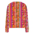 thumbnail image 4 of Wancir Cardigan Sweaters for Women Graphic Print V Neck Button Down Oversized Cardigans 2024 Loose Knit Outwear, 4 of 5