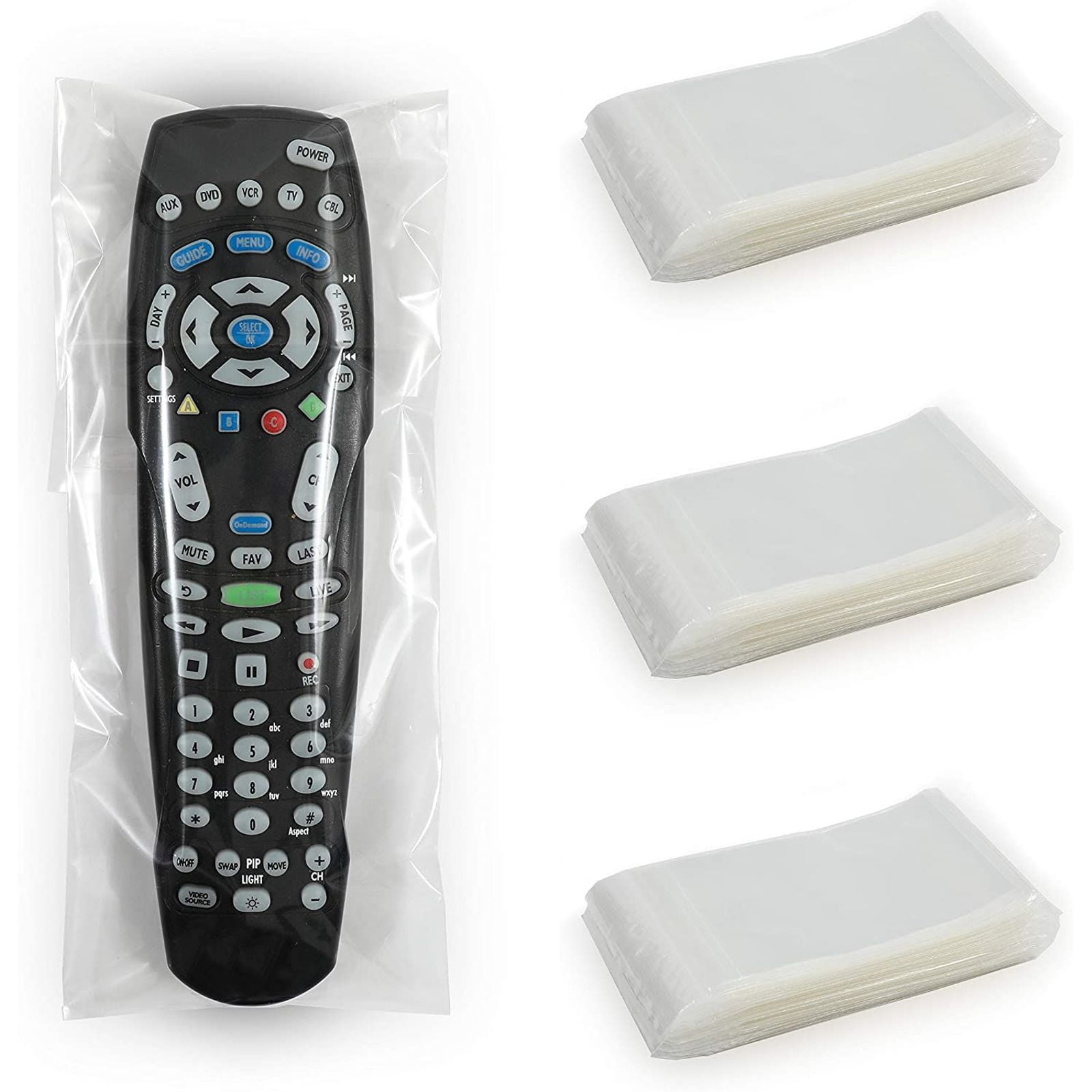 1 pc TV Remote Control Storage Bags Dust Cover Protective Holder Organizer 