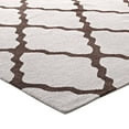 thumbnail image 2 of Modern Contemporary Urban Design Living Lounge Room Area Rug Runner Floor Carpet, Fabric, Multi Brown, 2 of 6