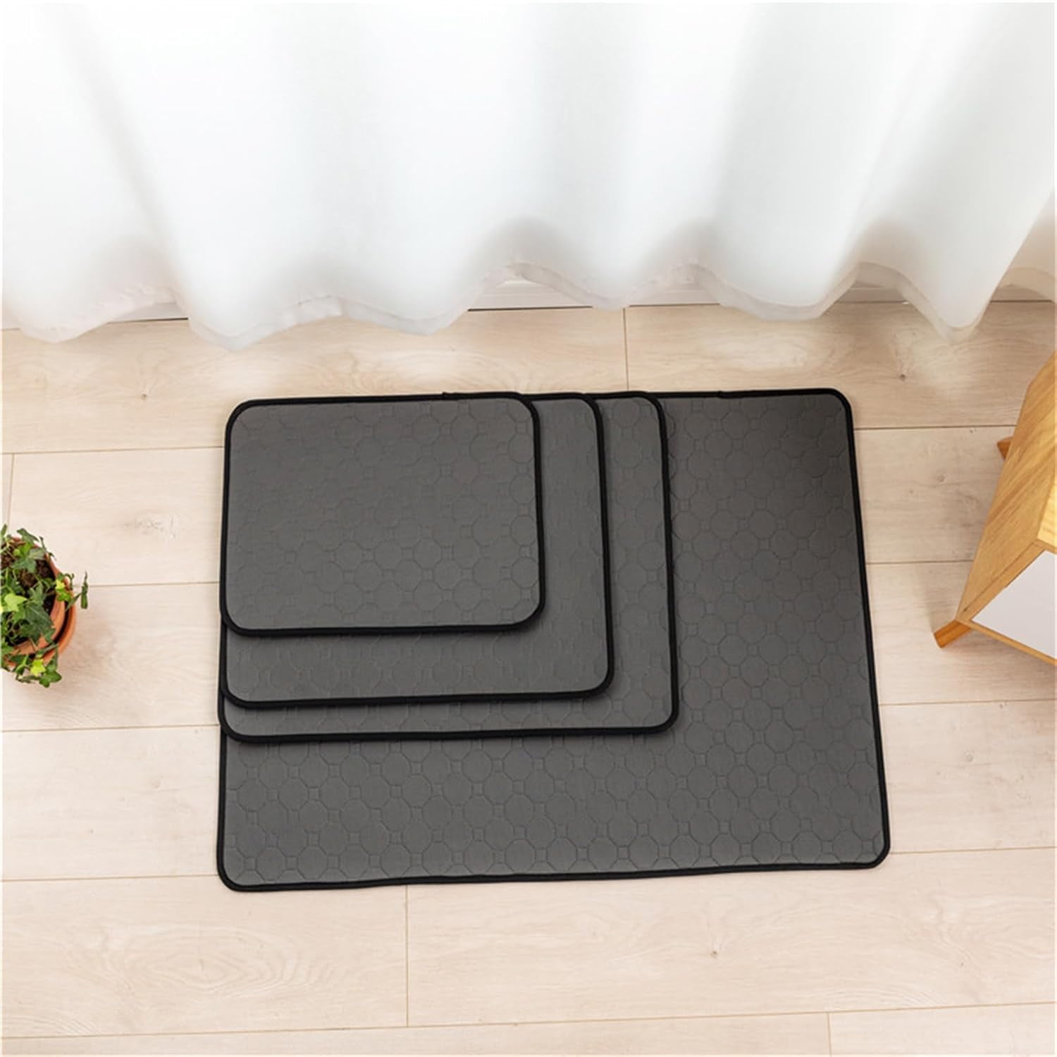 Pee Pads - The Last Pee Pad You'll Get, Washable for Dogs & Cats, Leak-Proof & Anti-Slip Pet Training Pads for Home & Travel  (C, L)