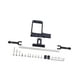 thumbnail image 4 of Servo Mount 1/10 RC Reemplazo de rastreadores Piezas de bricolaje Profesional Kit de cilindro de dirección hidráulica completa para accesorios Negro, 4 of 10