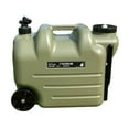 thumbnail image 2 of Contenedor de agua DYNWAVEMX portador de almacenamiento de agua con ruedas 28L Verde, 2 of 8