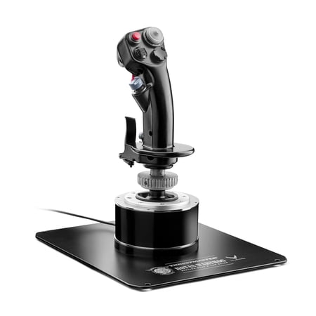 Thrustmaster HOTAS Warthog Flight Stick, A-10C Replica Metal Joystick, 19 Buttons - PC