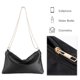 thumbnail image 1 of Bolso Hobo Hombro Monedero Embrague Mujer Satén Color Sólido, 1 of 9
