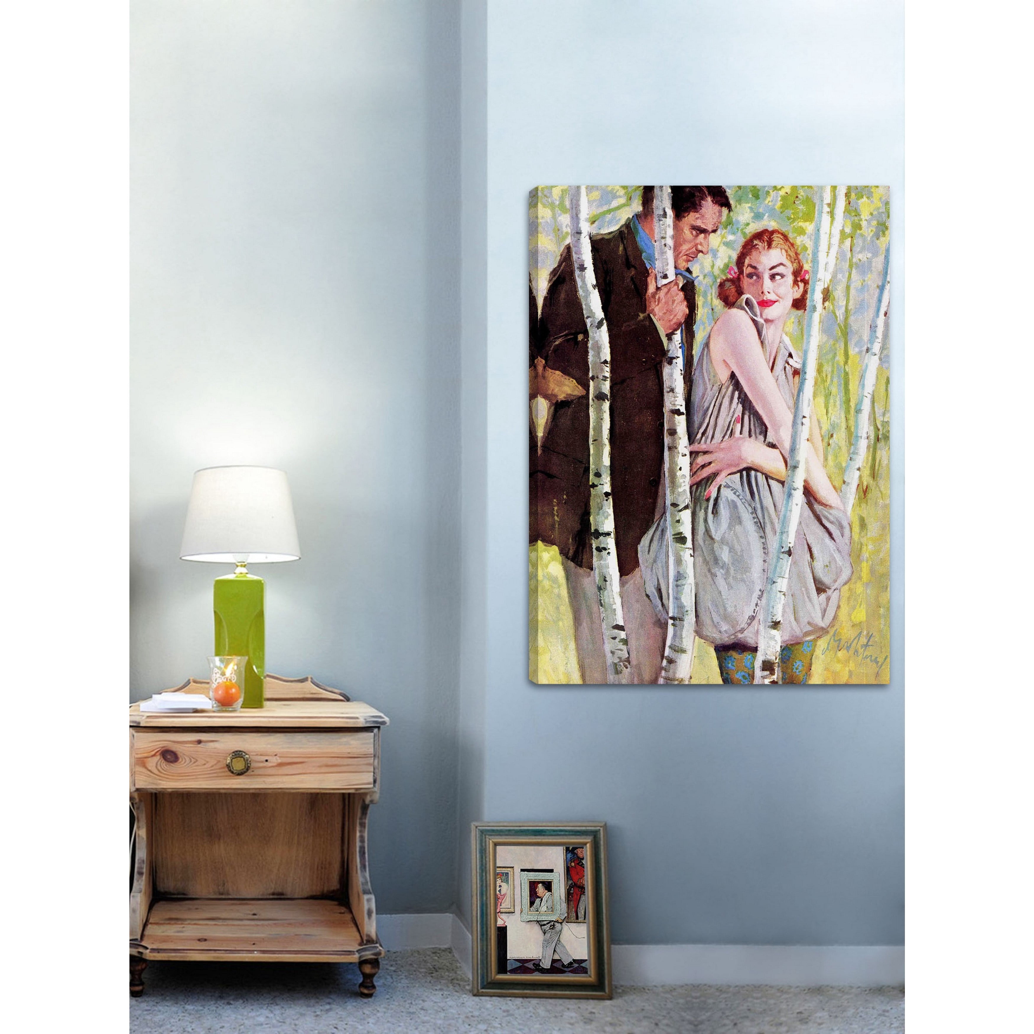 Marmont Hill "The Susceptible Scientists" by Coby Whitmore Painting Print on Canvas