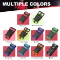 thumbnail image 4 of Cinturón de Seguridad Reflectante Uxcell, Cinturón de Alta Visibilidad Ajustable para Accesorios de Correr al Aire Libre, 43.3 x 1.6" & 10 Pcs & Naranja Fluorescente/Púrpura, 4 of 6