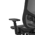Staples Kroy Black Mesh Task Chair with Adjustable Arms, Sturdy Casters