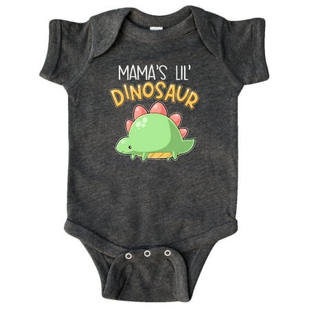 

Inktastic Mama s Lil Dinosaur with Cute Stegosaurus Gift Baby Boy or Baby Girl Bodysuit