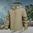thumbnail image 2 of Daznico Jackets for Men,Softshell Jacket Winter Warm Windproof Outdoor Insulated Coat with Lightweight Thermal for Cold Weather,Mens Winter Coats,Size:L, 2 of 4