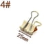 thumbnail image 4 of 2026 Binder Clips, Small Binder Clips, 50Pack, Gold, Small Clips, Paper Binder Clips, Binder Clips Small Size, Small Paper Clips, 4 of 5