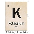 thumbnail image 5 of THINK Periodic Table Of Elements - Set of 3-11x14 Unframed Art Prints - Great Gift Decor for Geeks, 5 of 6