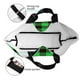 thumbnail image 4 of Balery Buffalo Plaid Green Black Bolsa Tote Estilo Estético con Cremalleras, Bolsa de Hombro, Bolsa de Compras Grande y Plegable, 4 of 8