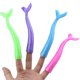 thumbnail image 5 of Títeres de dedo para descompresión. Títeres de dedo para niños. Títeres de familia con cola de pez para niños. Títeres de dedo con forma de animales. Juguetes para fiestas. Juguetes de broma., 5 of 8