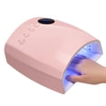 thumbnail image 1 of Rechargeable Nail Lamp With Handle  4 Timers, Low Heat Mode, Large Space UV/LED Gel Dryer 2500mAh ,High Power, 1 of 7