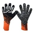 thumbnail image 1 of Guantes de portero para adultos Sportout Guantes de portero anticolisión Portería de fútbol naranja y negro, 1 of 9
