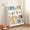 White, variant on 4-Tier Kids Bookshelf with Book Display, Toddler Storage Shelf for Bedrooms, Playrooms, Classrooms, Space-Saving Organizer