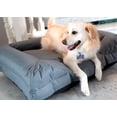 thumbnail image 2 of Cama Fresca para Perro Grande para Exterior, jardín o terraza. Cama para Mascota refrescante, Resistente, Transpirable, Impermeable. Funda extraíble con Base antiderrapante. (Gris, Grande), 2 of 6