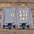 thumbnail image 2 of WEAIXIMIUNG Sweat-Shirt Personnalisé avec Photo Pull Tendance pour Femmes Imprimé Lettre Col Rond pour Automne & Hiver, 2 of 3